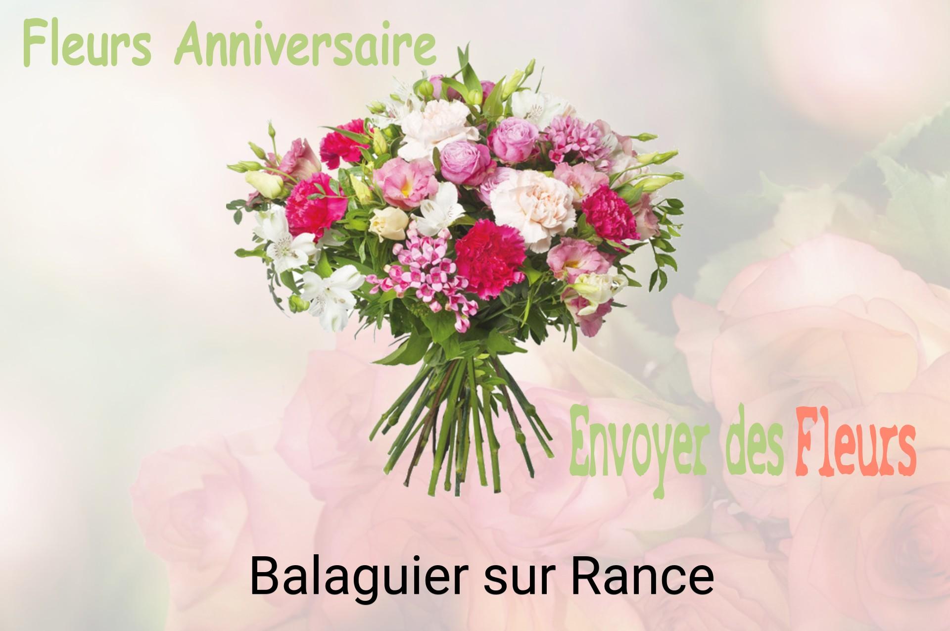Bouquet de fleurs d’anniversaire livré à Balaguier-sur-Rance