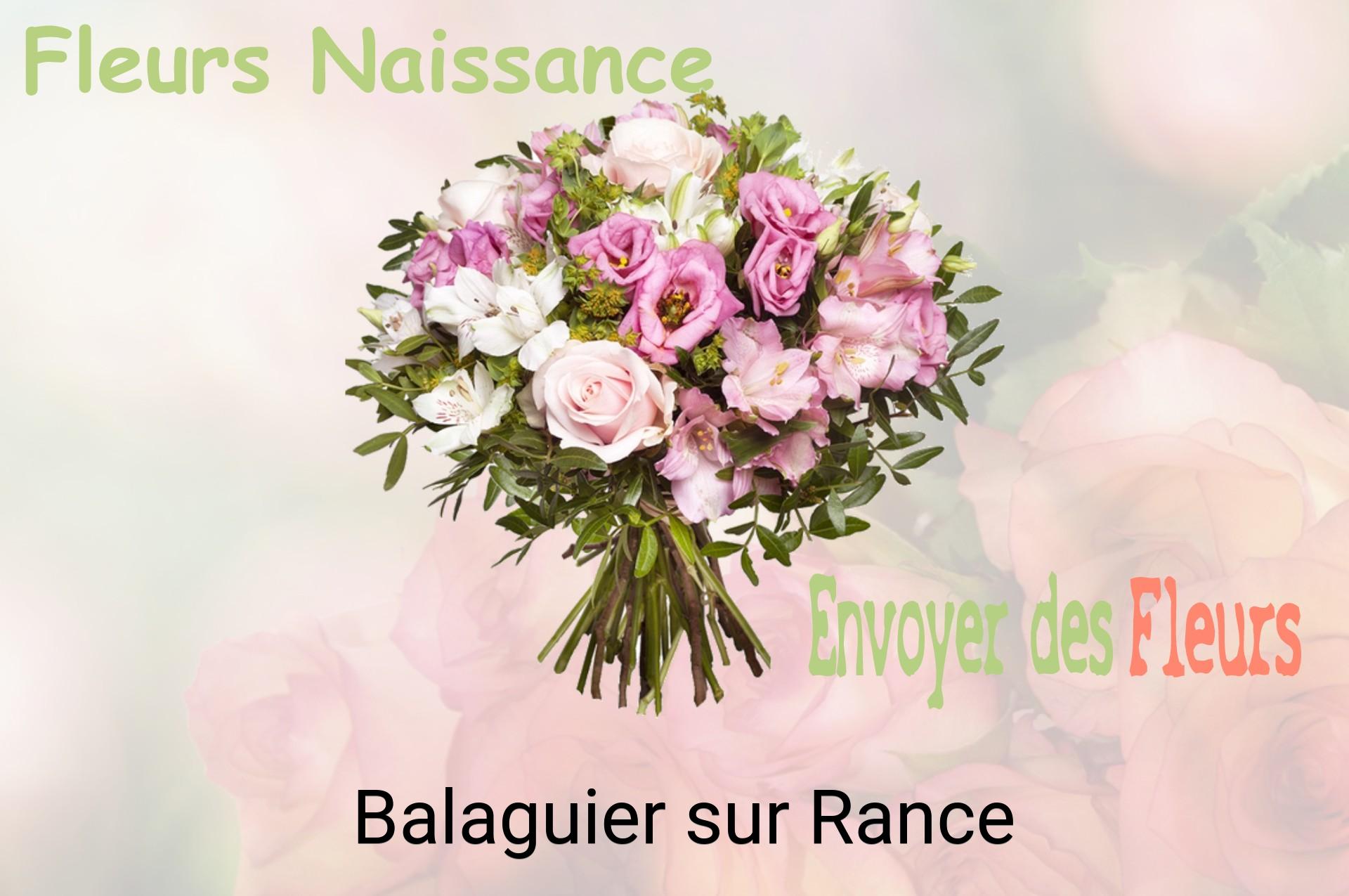 Bouquet de fleurs de naissance livré à Balaguier-sur-Rance