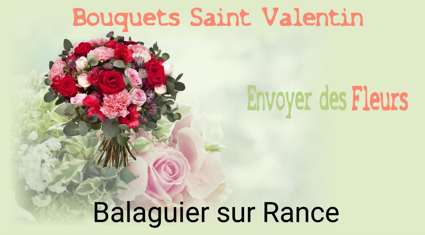 Roses de Saint-Valentin livrées à Balaguier-sur-Rance